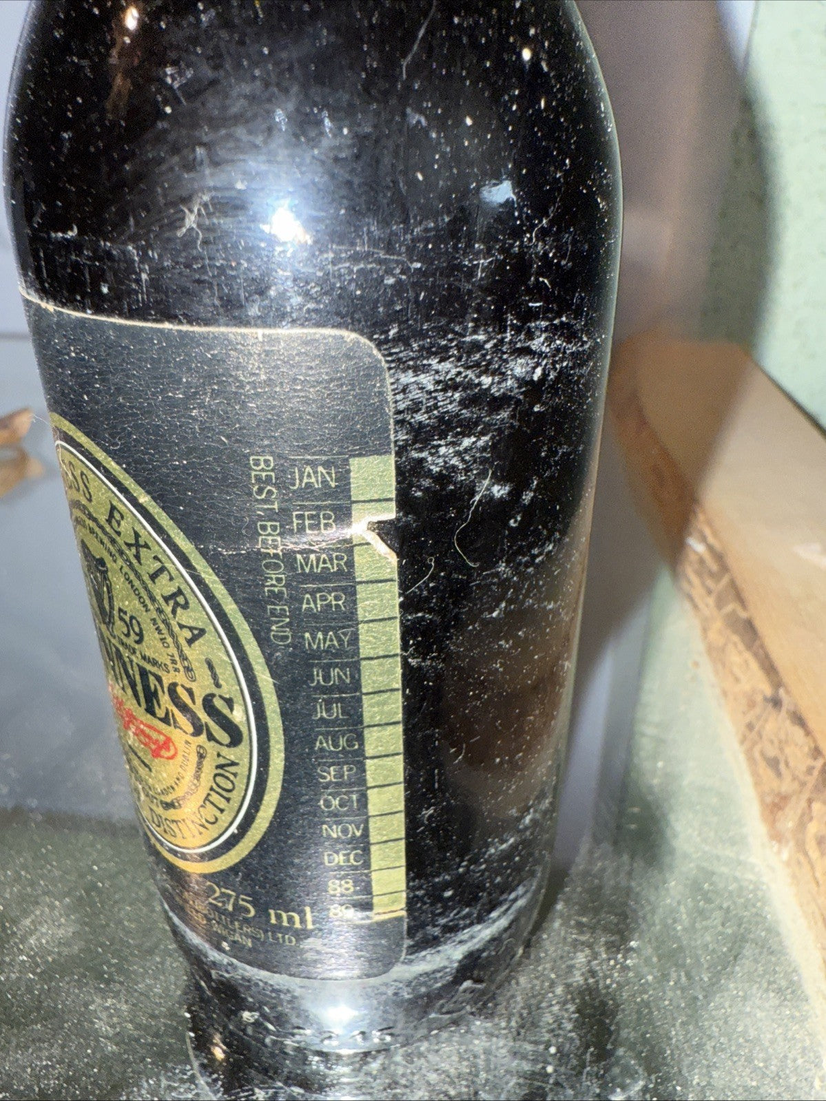 Guinness Extra Stout bottled 1989