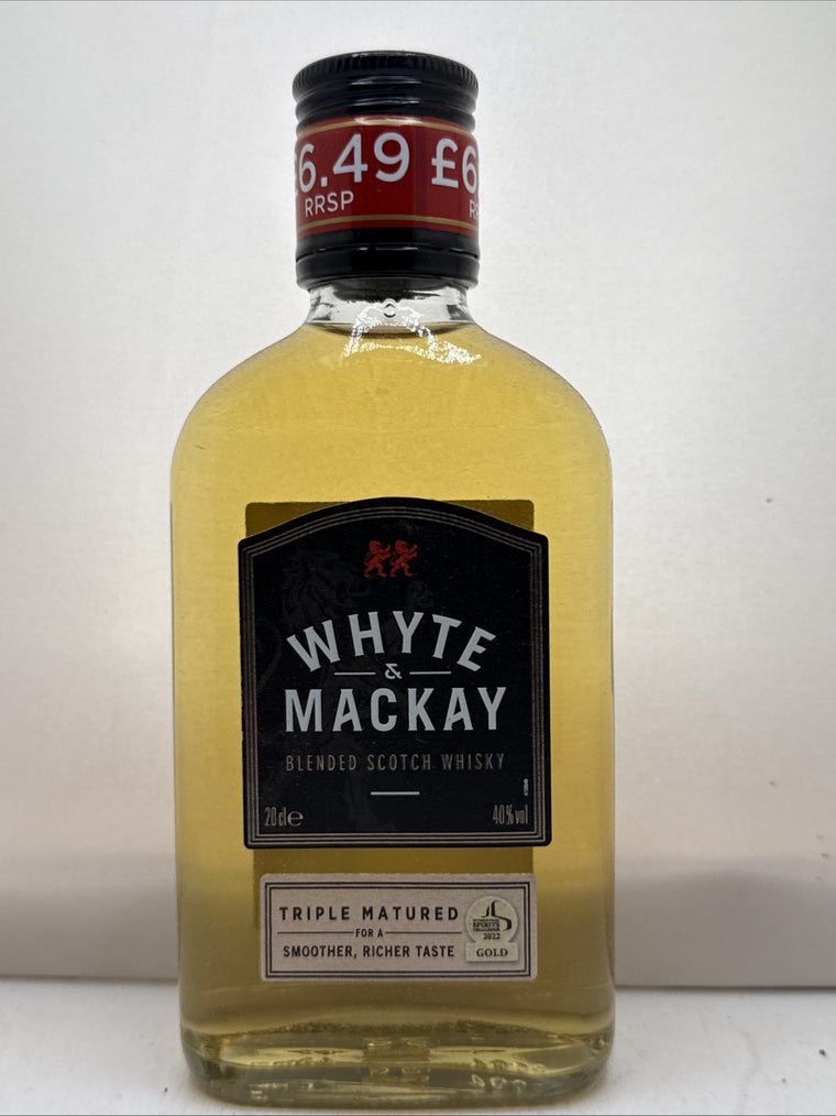 Whyte & Mackay Special Blended Scotch Whisky 20cl 40%abv