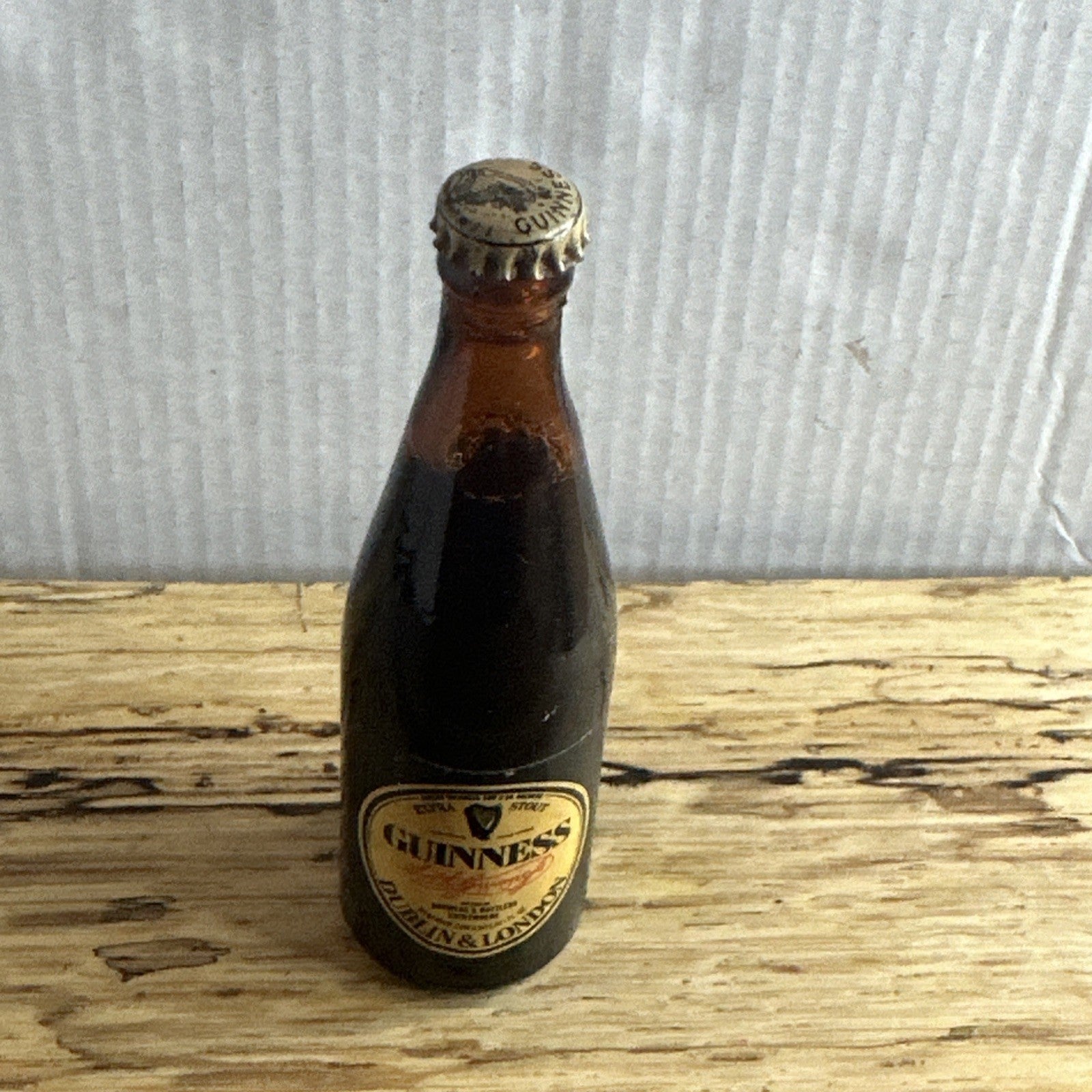 Guinness Extra Stout bottle miniature