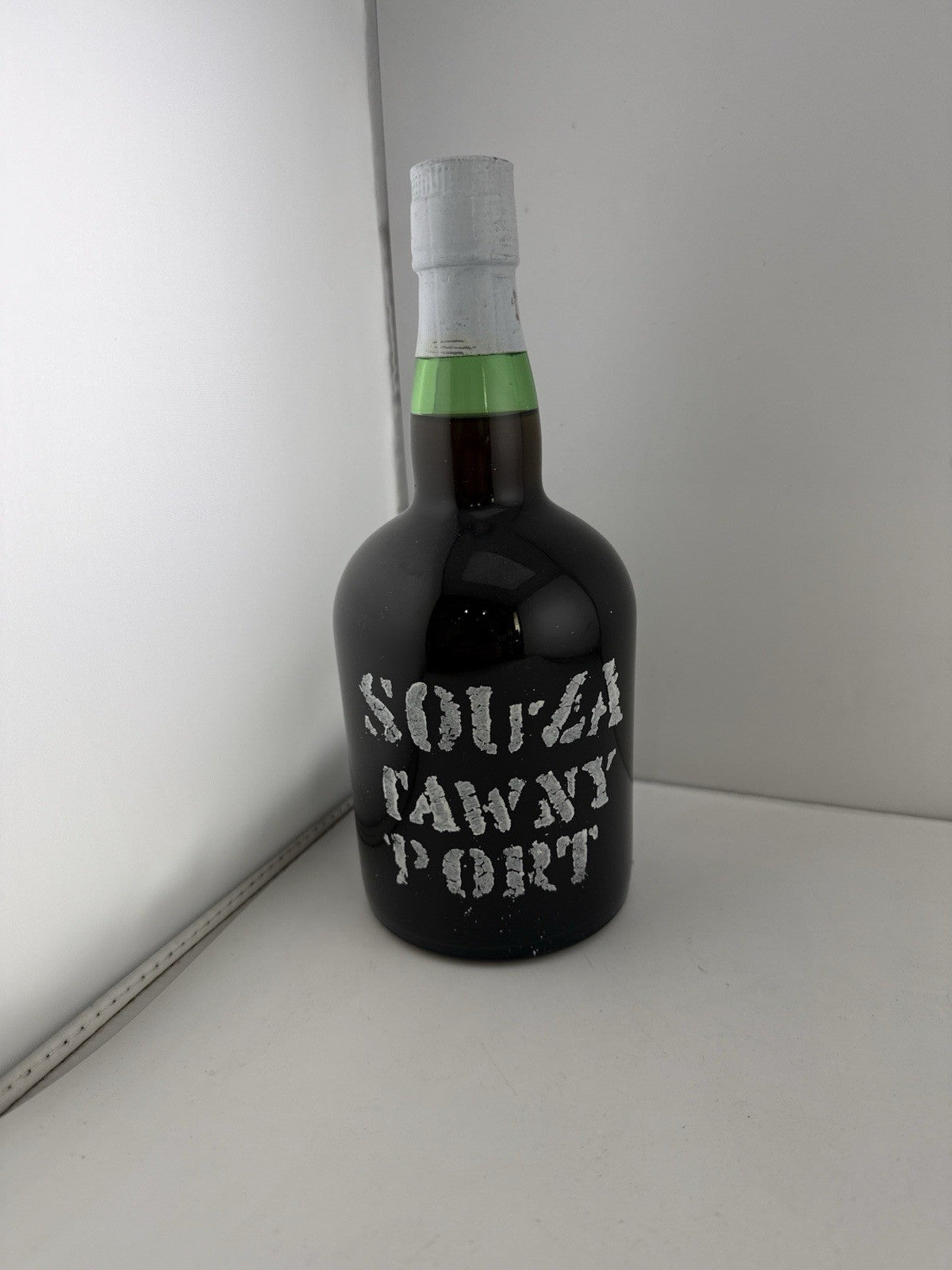 Souza Tawny Port Vintage Stencil Bottle c1970s 75cl