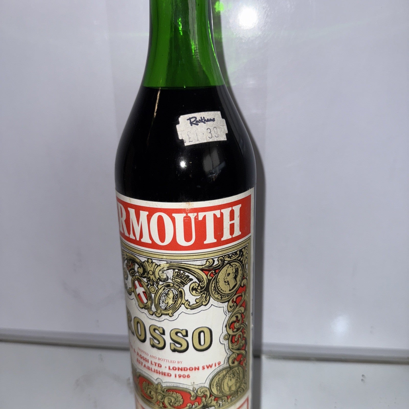 Rosso VERMOUTH Early 1970s Bought From Rackams For £1.38!!😀