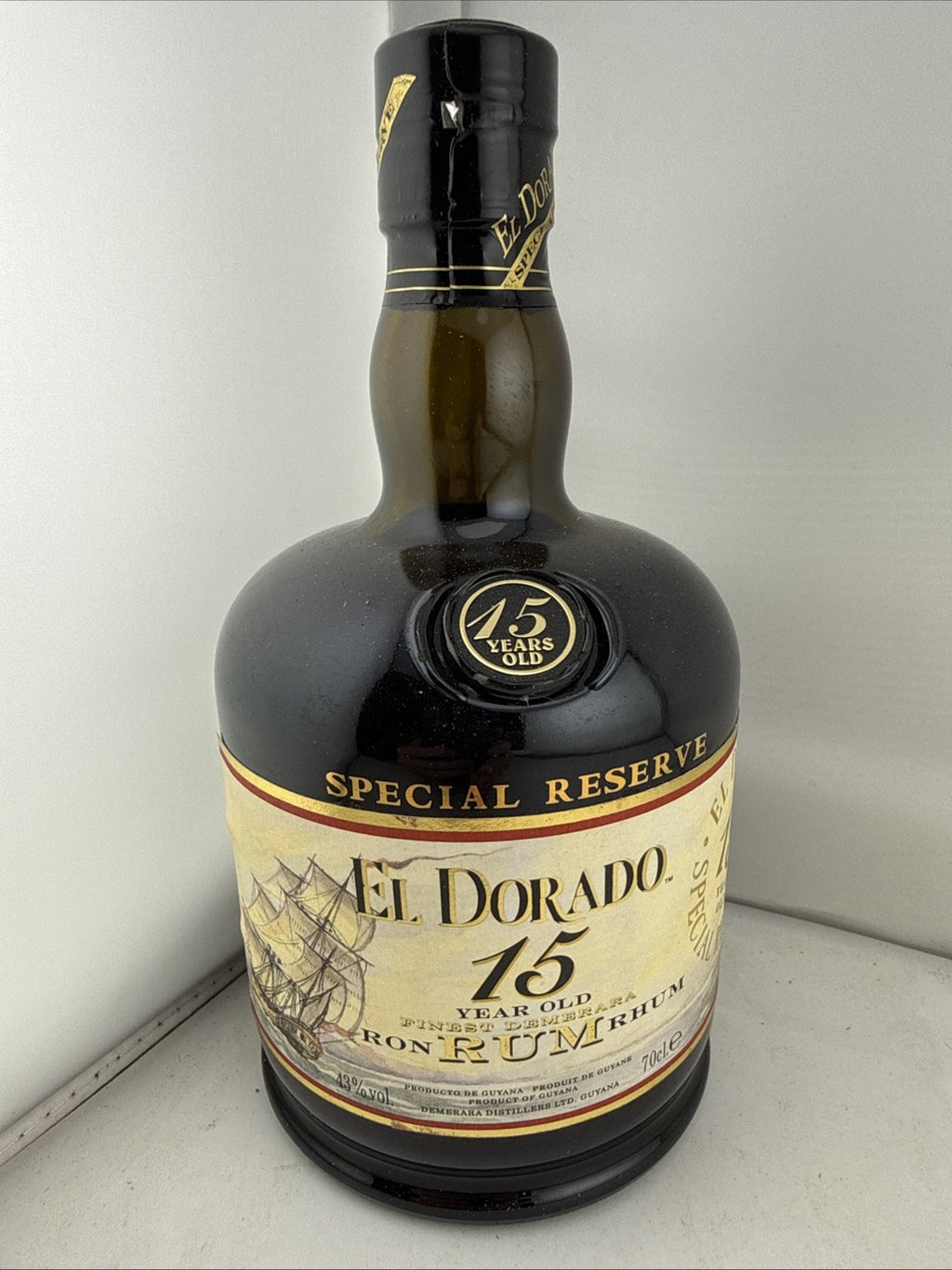 El Dorado 15 Year Old Special Reserve Rum 70cl 43% Guyana