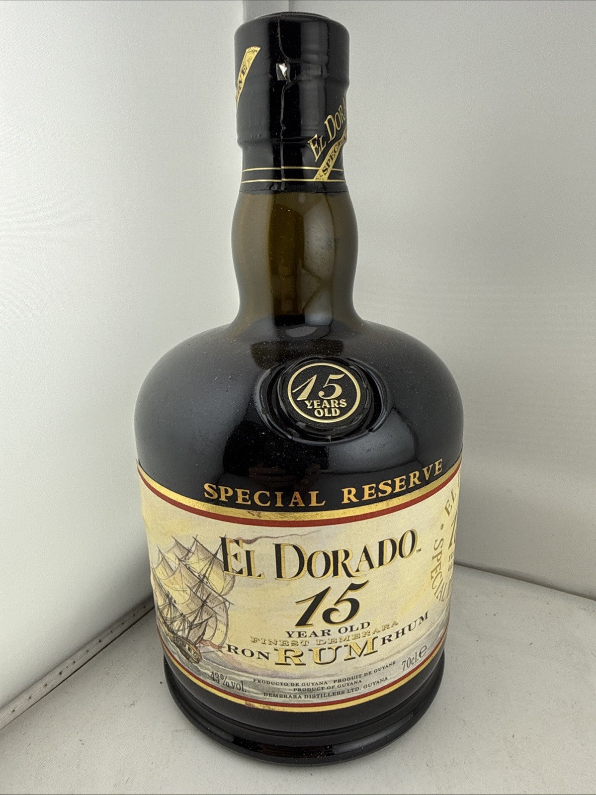 El Dorado 15 Year Old Special Reserve Rum 70cl 43% Guyana