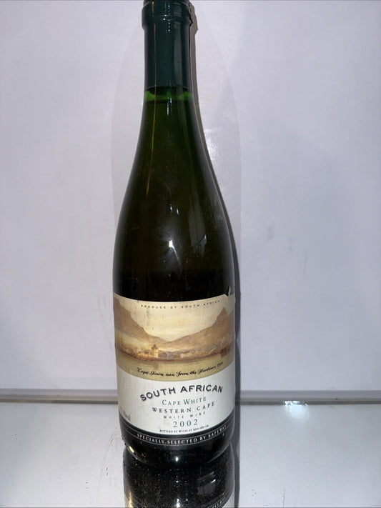 South African Cape White 2002 Vintage