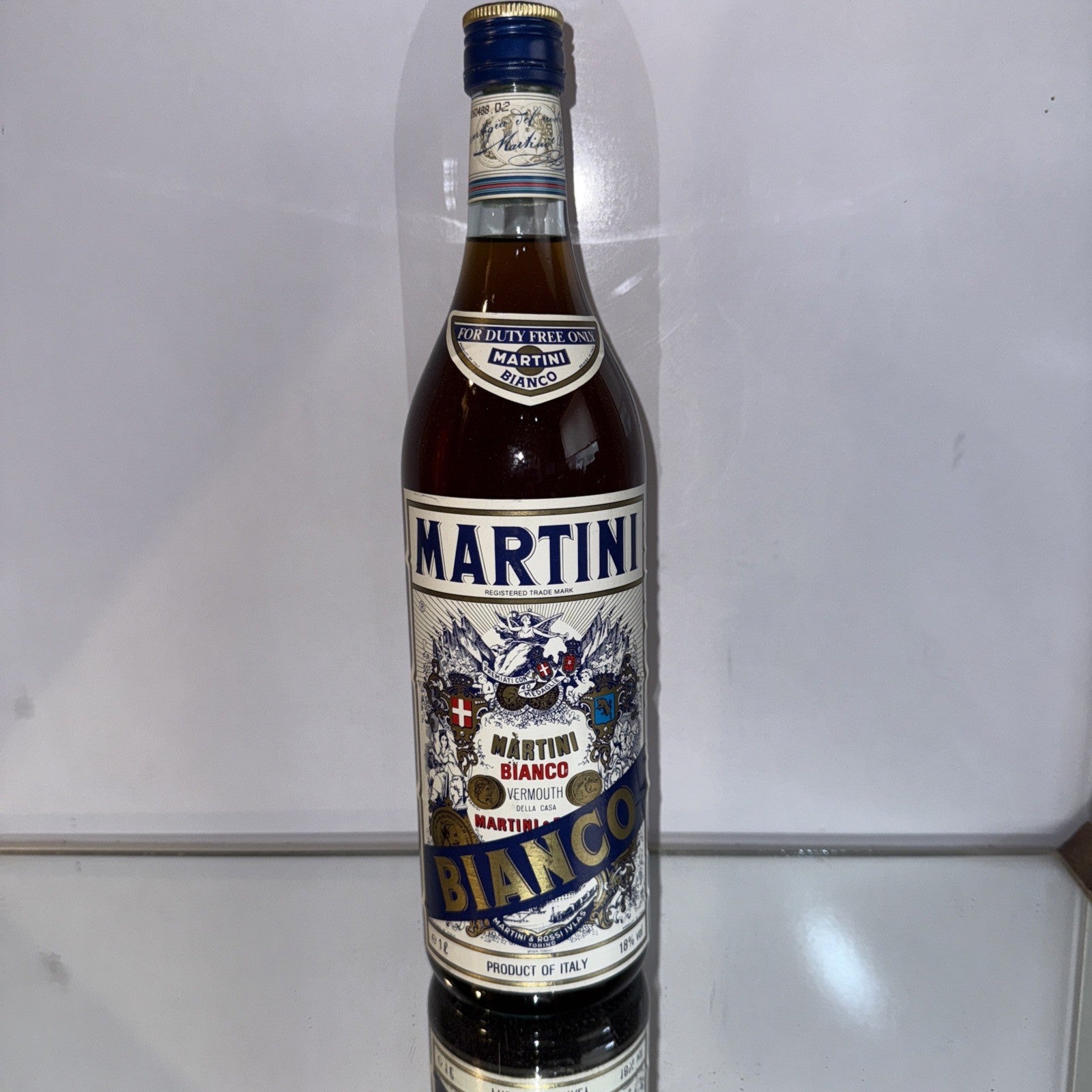 MARTINI BIANCO 1L VERMOUTH 1980s
