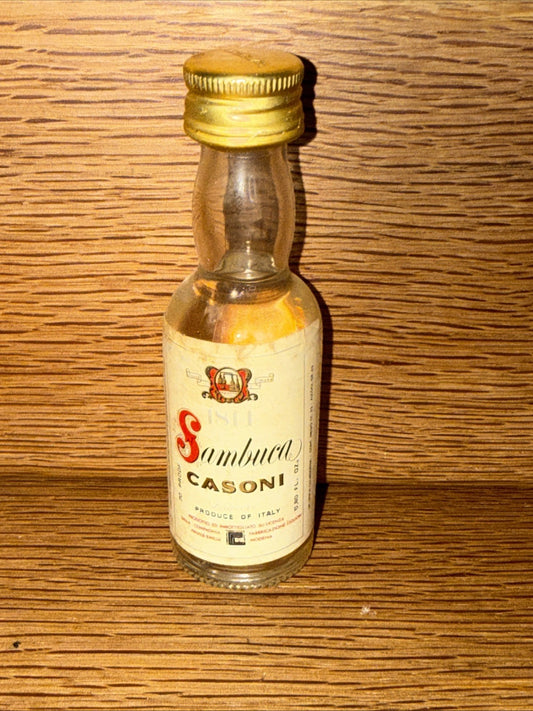 Casoni Miniature Bottle Of Sambuca ( Bottled 1970s)