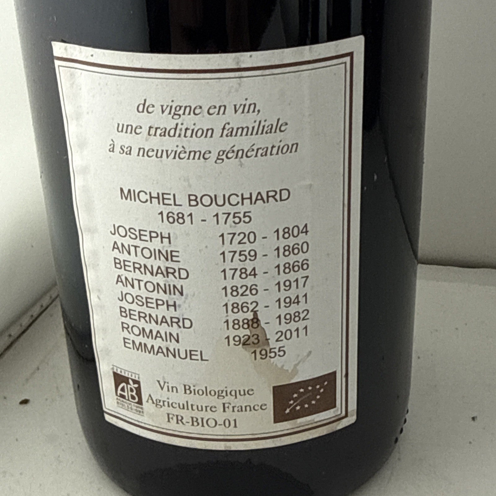 Domaine du Val des Rois Valréas 2018 Organic Rhône Red Wine 75cl