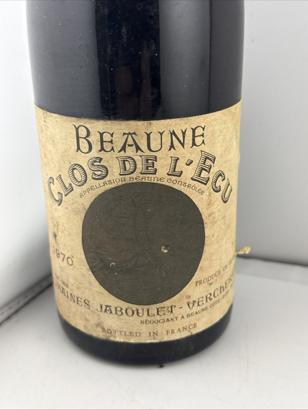 1970 Beaune Clos de l’Écu Jaboulet-Vercherre Red Burgundy Wine 75cl