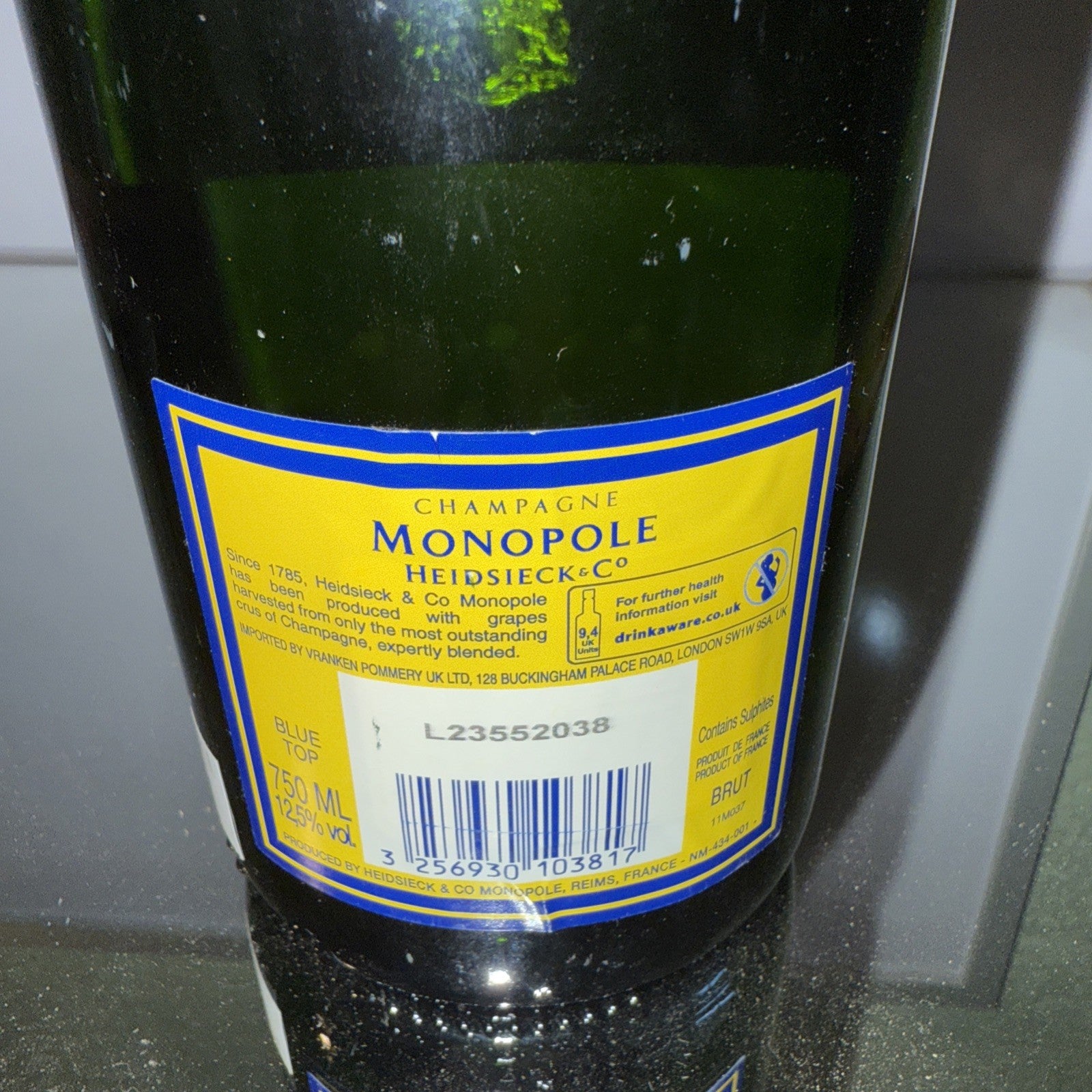 Heidsieck Monopole Blue Top Champagne
