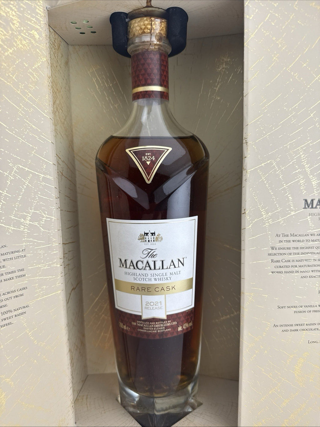 Macallan Rare Cask 2021 Release Highland Single Malt Scotch Whisky 70cl Boxed