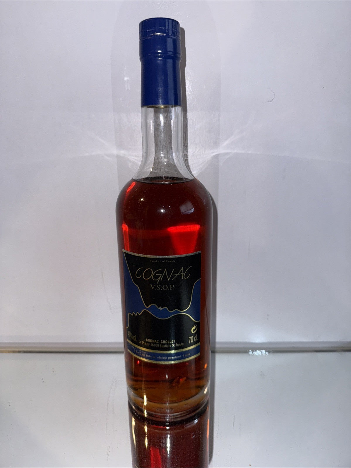 70cl bottle of Cognac Chollet VSOP (from Le Plantey, Boutiers-Saint-Trojan)