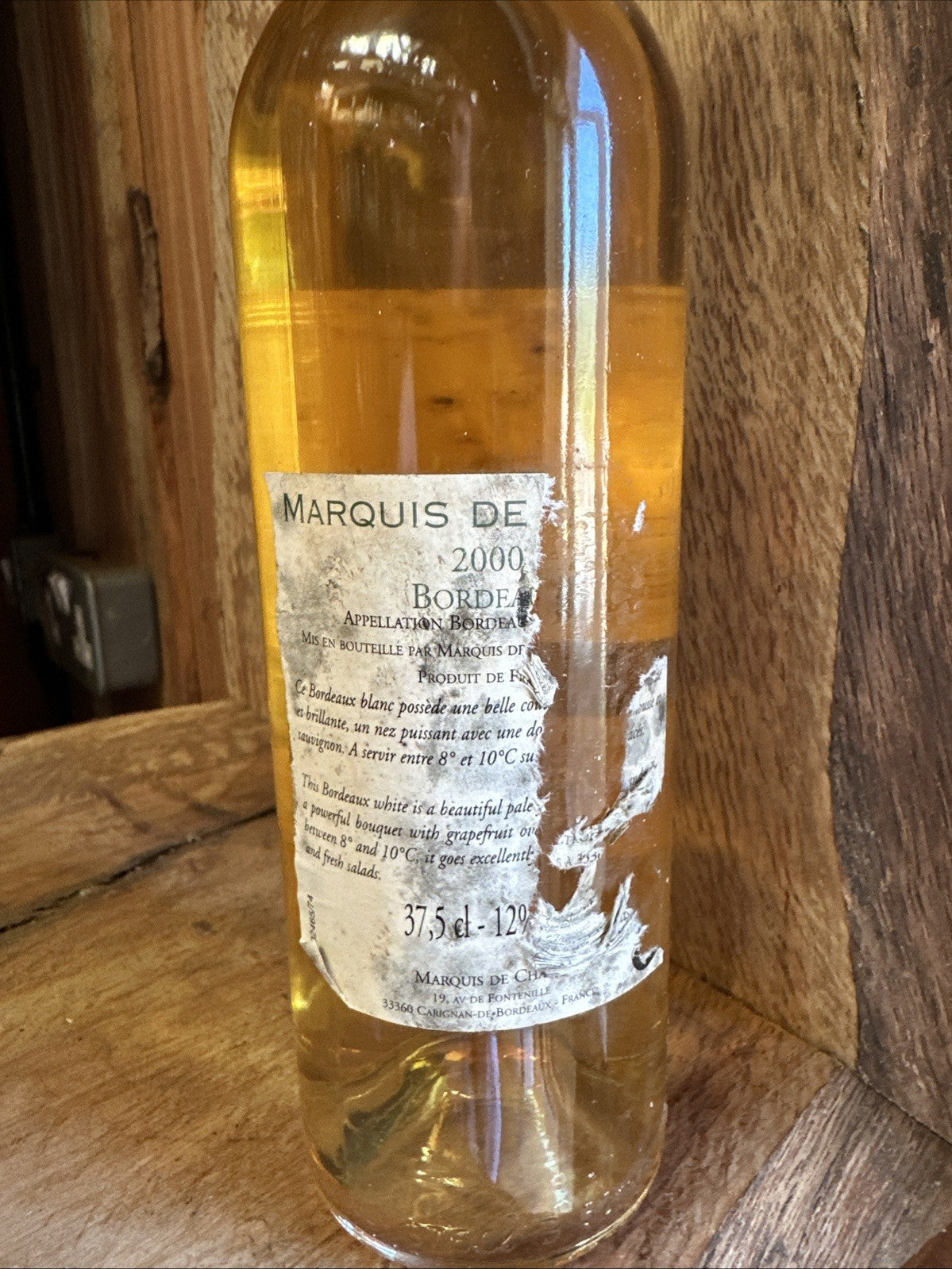 marquis de chasse bordeaux 2000