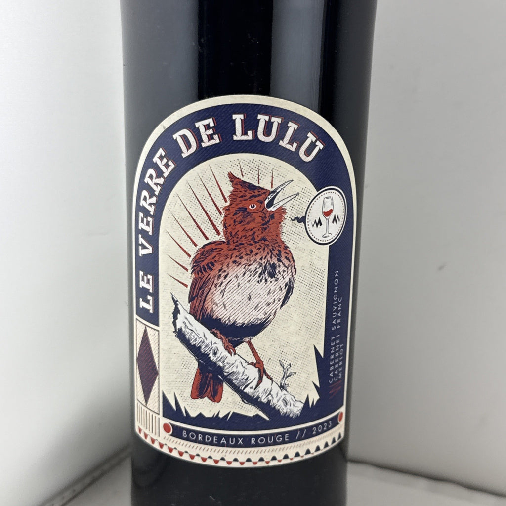 Le Verre de Lulu Bordeaux Rouge 2023 French Red Wine 75cl 13% ABV