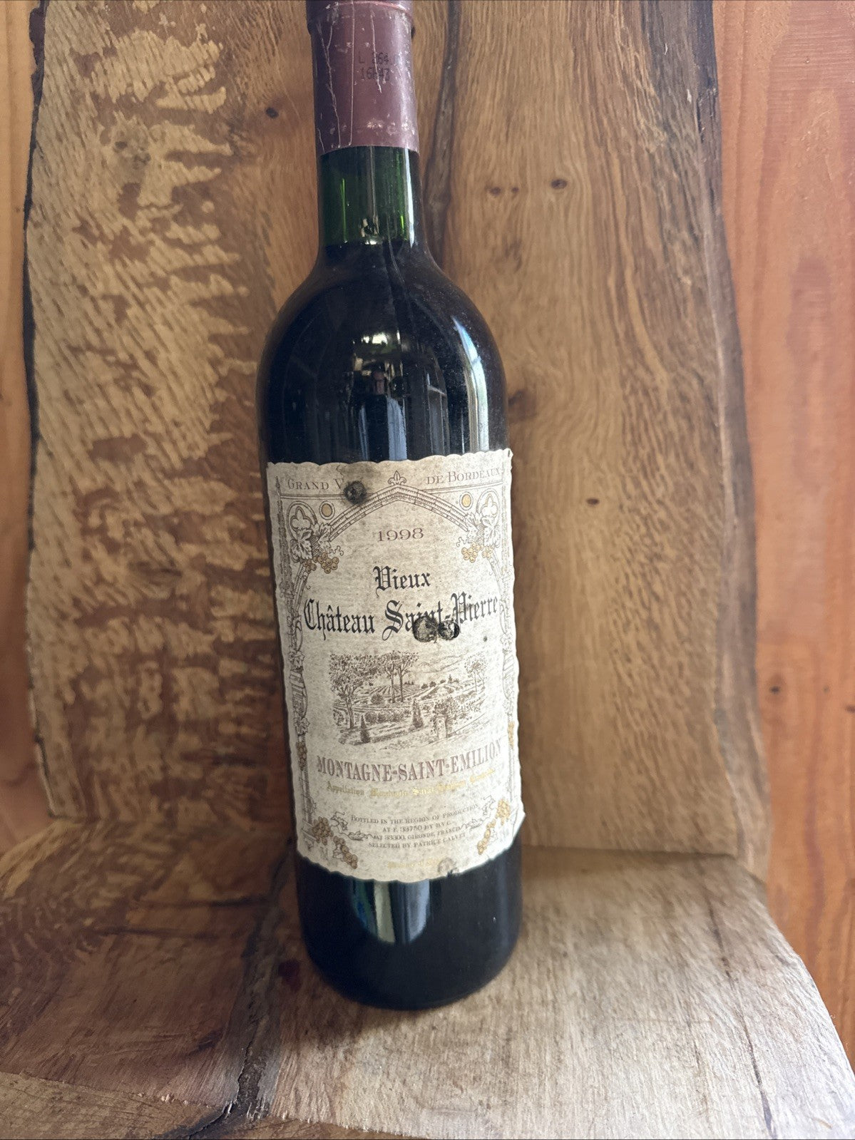 Vieux Chateau Saint Pierre Montagne St Emilion 1998