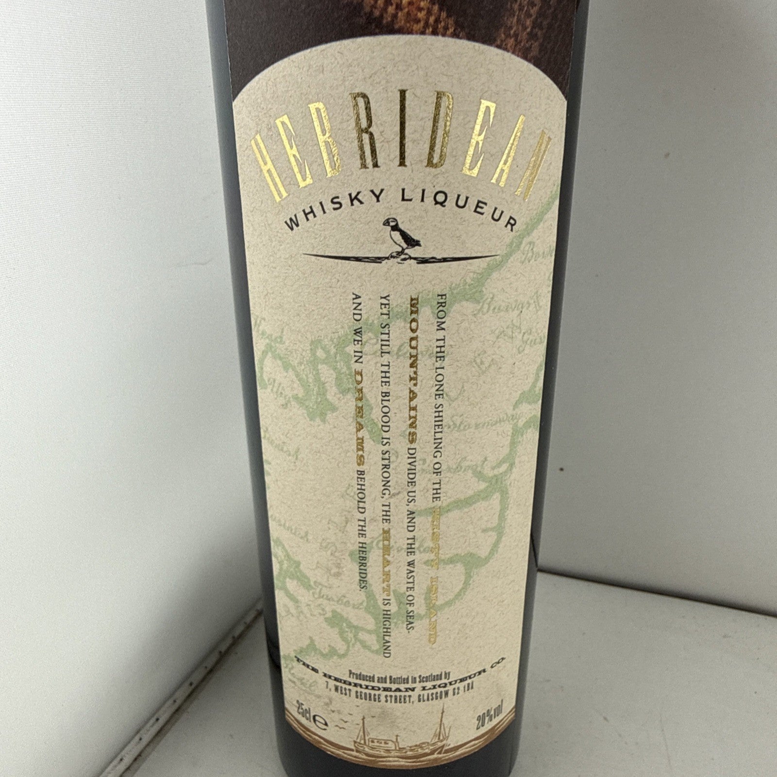 Hebridean Whisky Liqueur 25cl 20% ABV