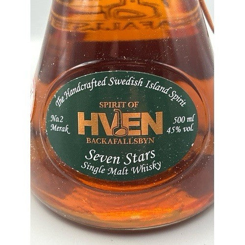 Spirit of Hven Seven Stars No.2 Merak Swedish Whisky 50cl 45%