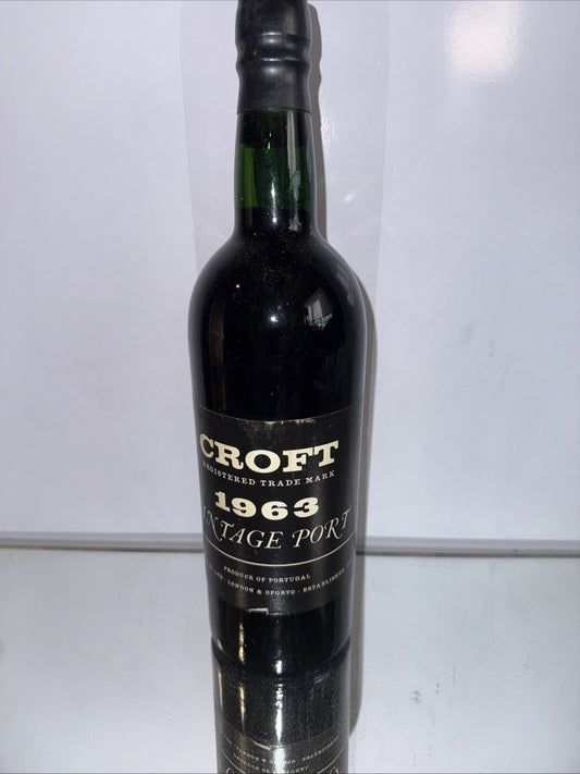 Croft 1963 Vintage Port Perfect Condition
