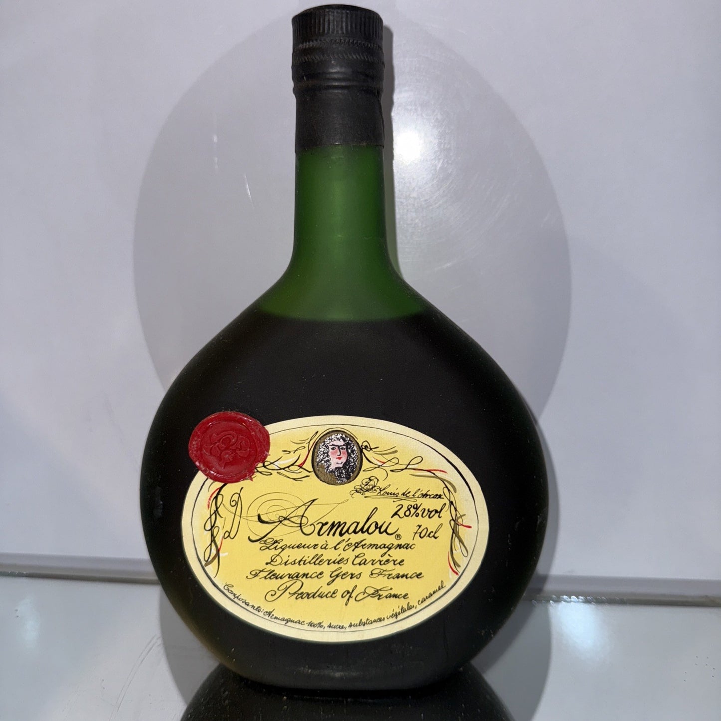 Carrère Armalou Armagnac Liqueur, a vintage French spirit (28% ABV) 1980s/90s