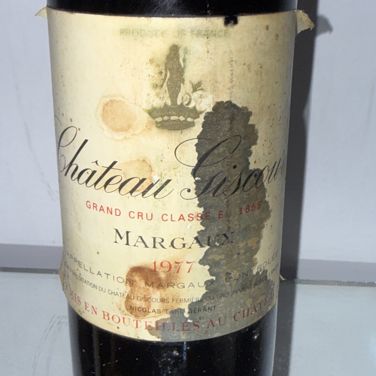 1977 Château Giscours Margaux Troisième Grand Cru Classé