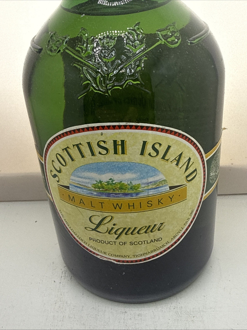 Scottish Island Malt Whisky Liqueur — Tighnabruaich, Argyll 1980s