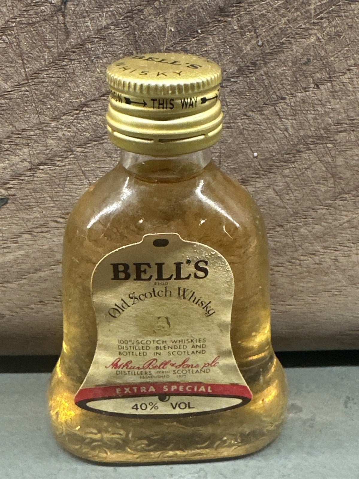 Bells Whisky Miniature Full