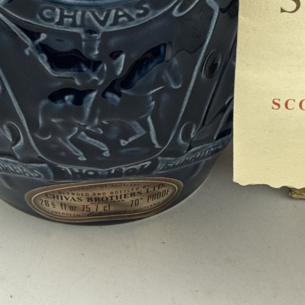 Royal Salute 21 Year Old Scotch Whisky 75.7cl 70 Proof Vintage Boxed 1970s
