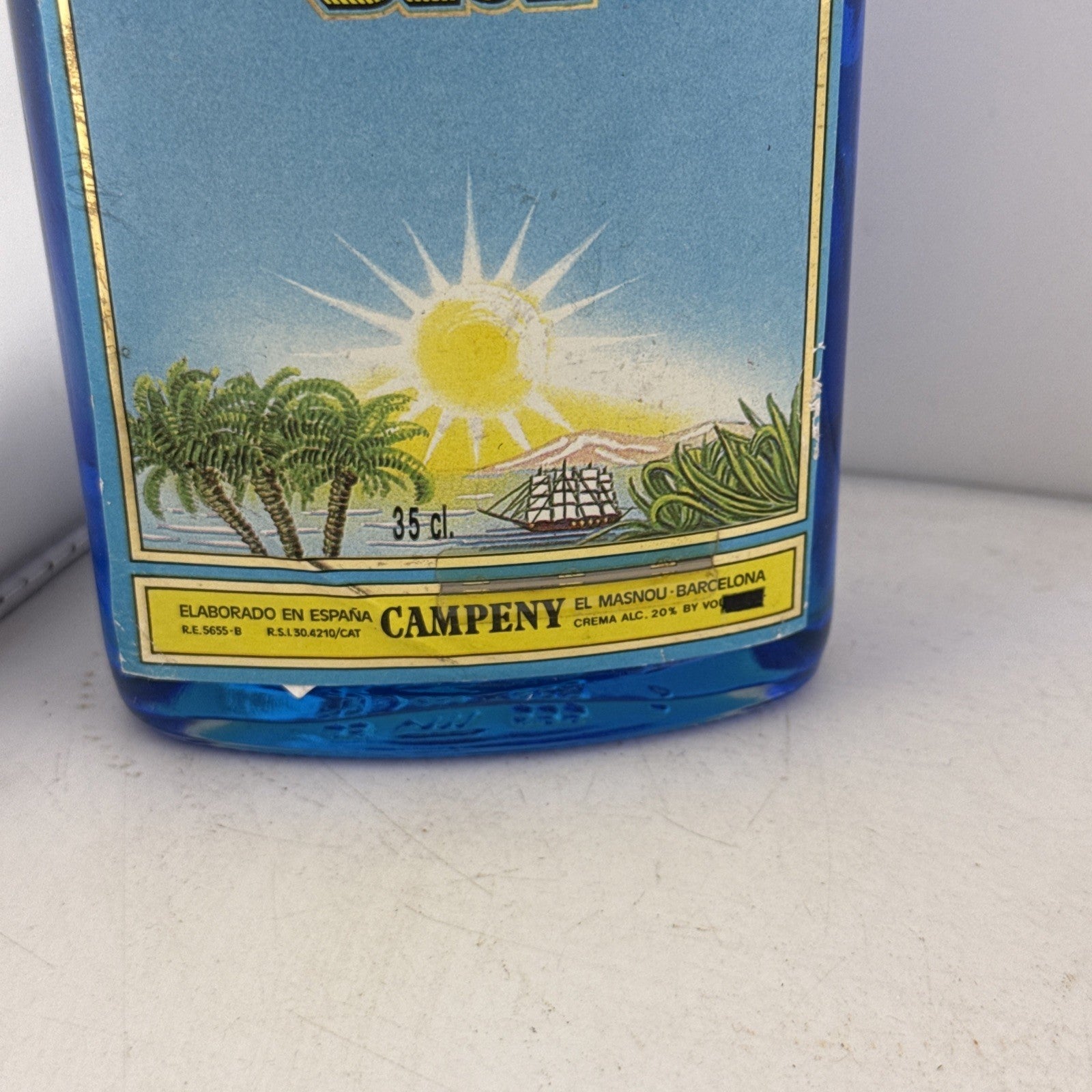 Campeny Curaçao Blue Liqueur 35cl 20%