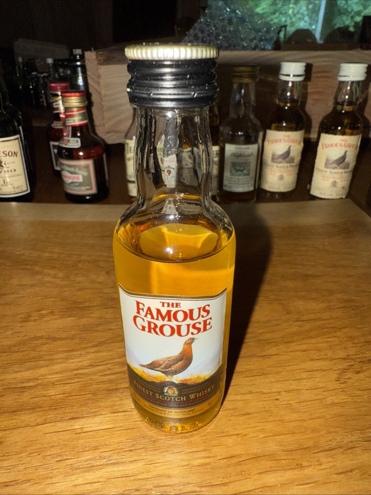 The Famous Grouse Miniature Black Cap