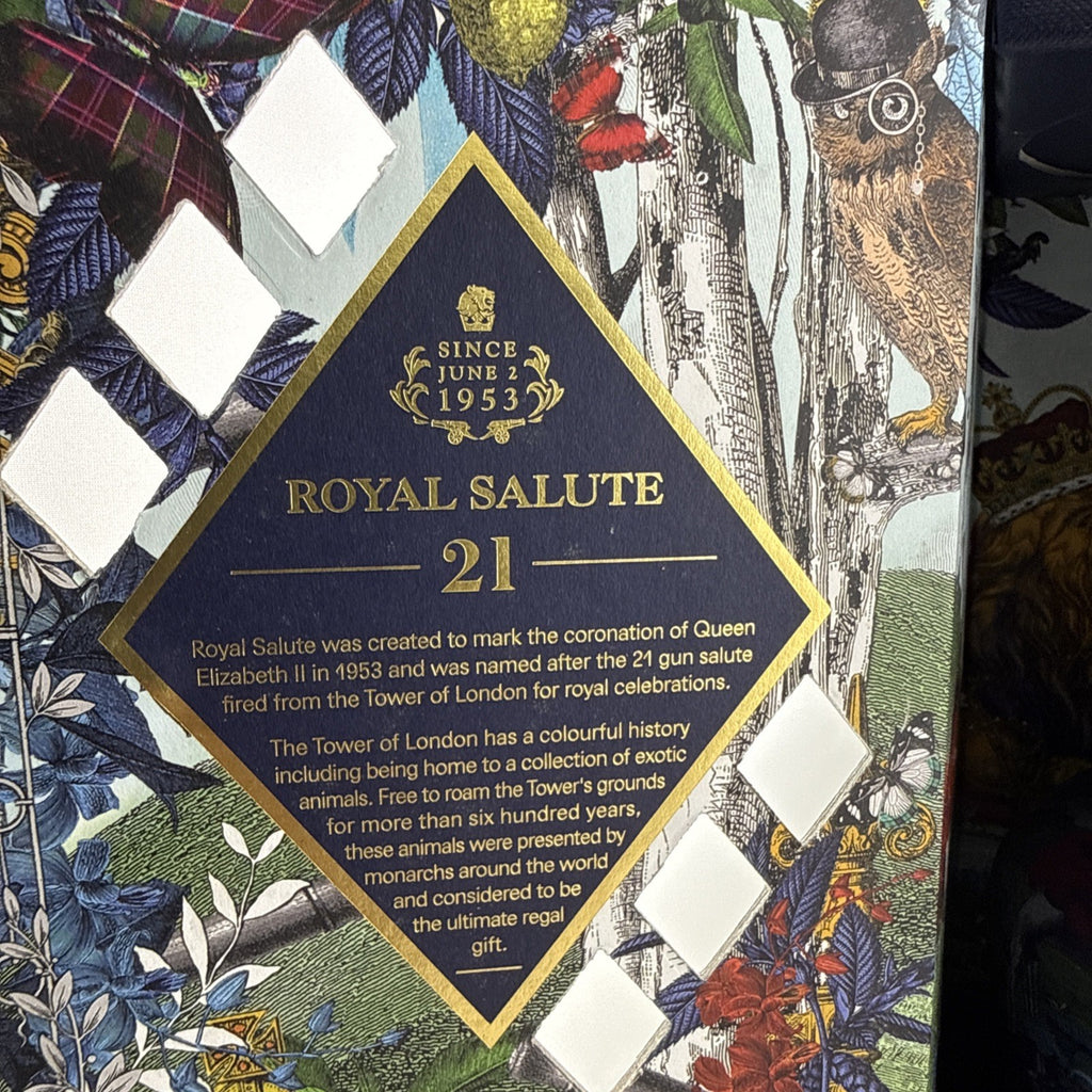 Royal Salute 21 Year Old Signature Blend Scotch Whisky 70cl Boxed