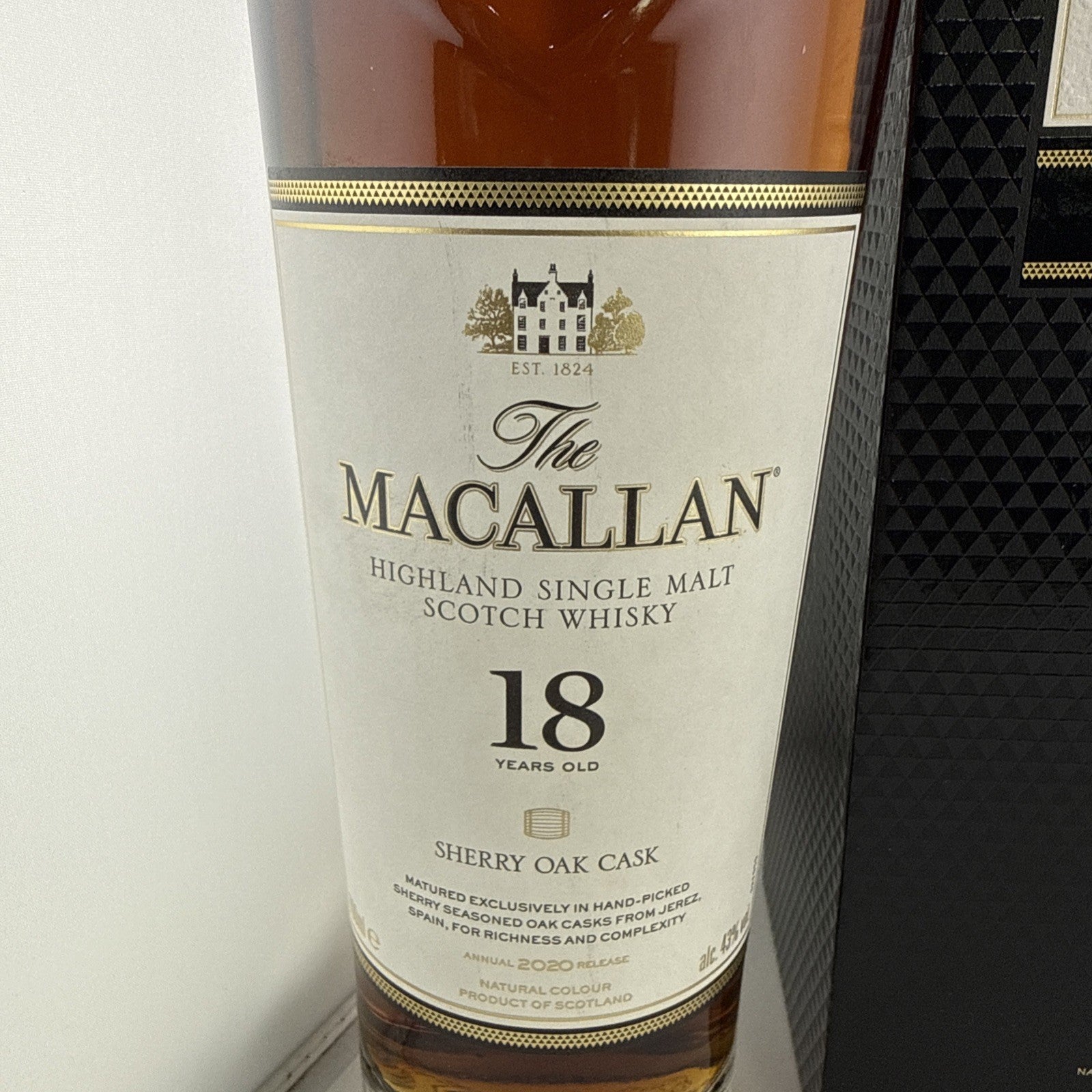 Macallan 18 Year Old 2020 Sherry Oak Single Malt Whisky 70cl