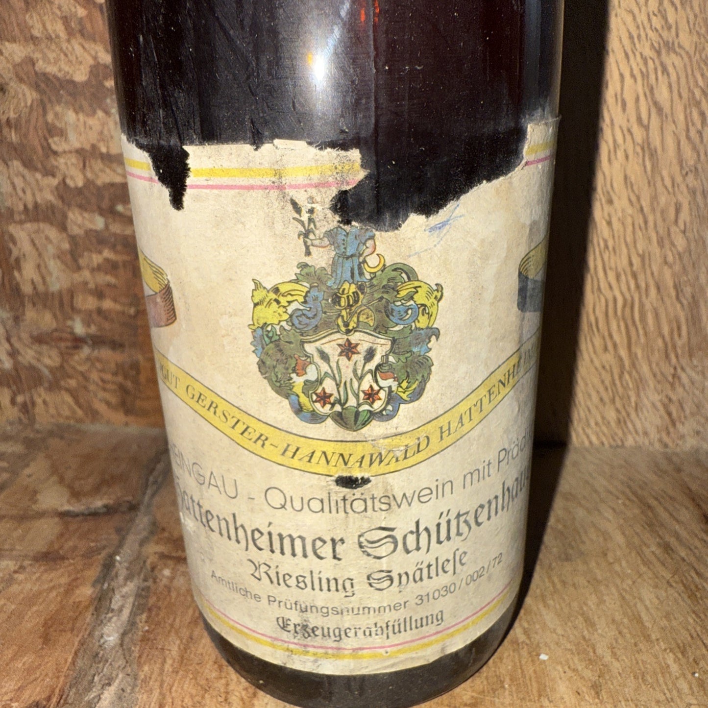 Dr Pauly Bergweiler Riesling 75CL 1971 GERMANY Vintage