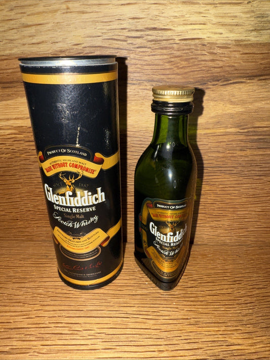 Glenfiddich Special Old Reserve Single malt Miniature Boxed Full