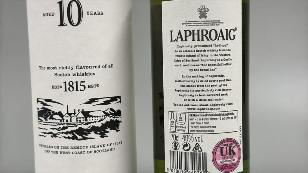 Laphroaig 10 Year Old –70 cl 40% abv