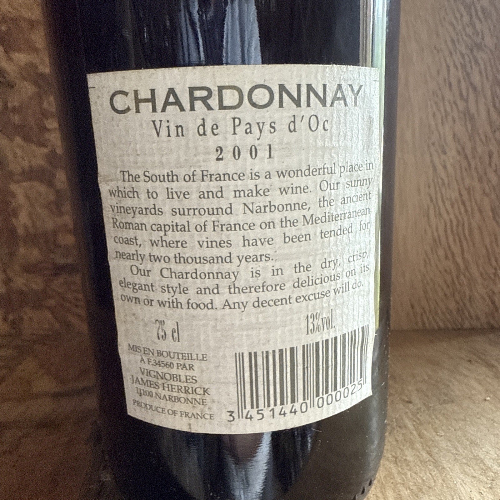 Herrick Chardonnay 2001