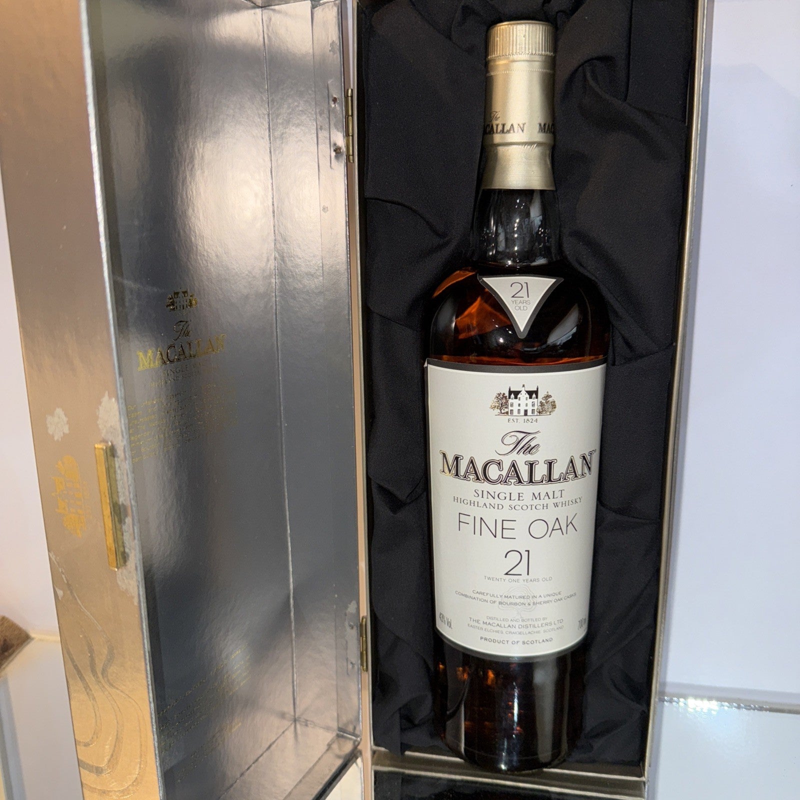 Macallan 21 Year Old Fine Oak Single Malt Scotch Whisky, 43% vol 700ml