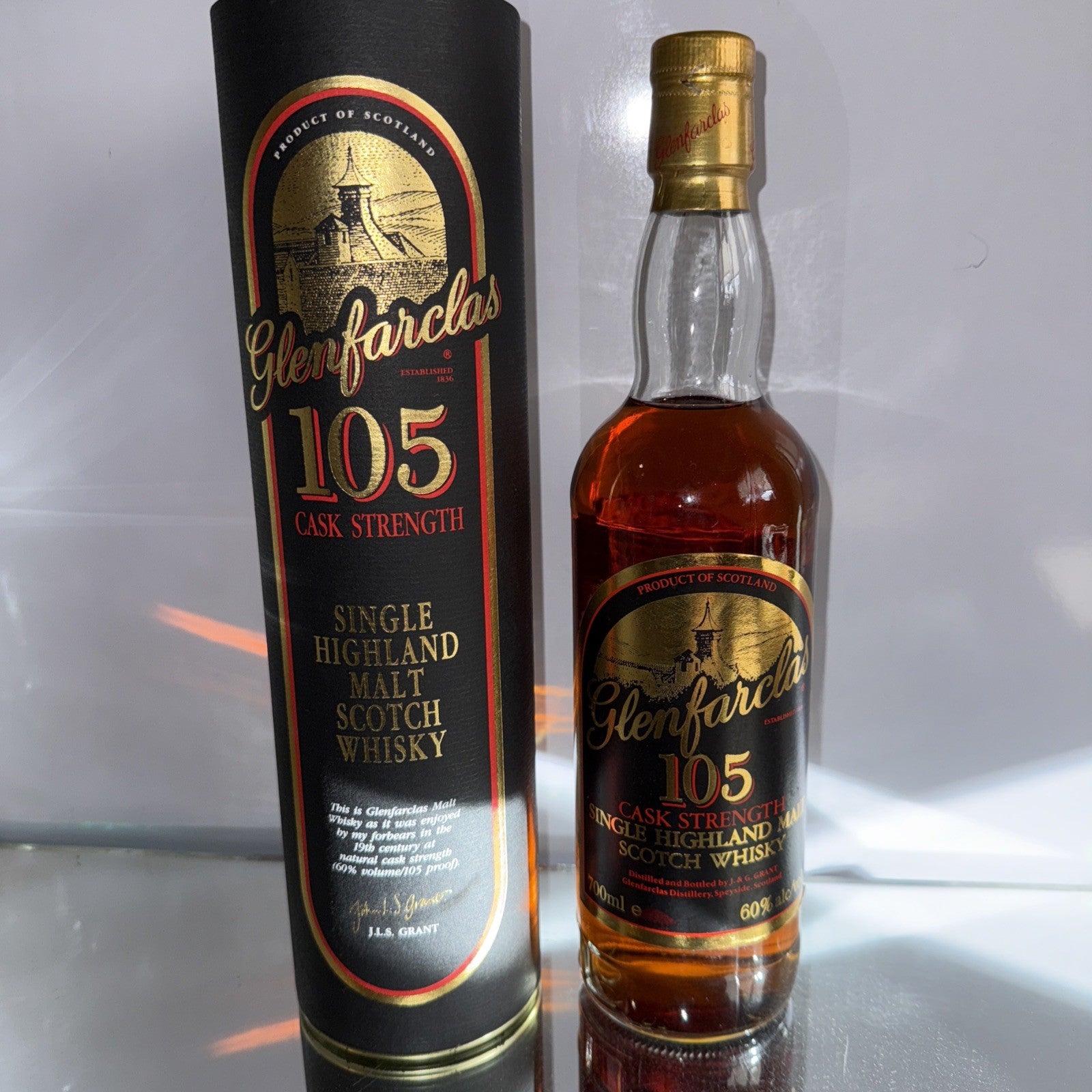 Glenfarclas 105 Cask Strength (60% ABV, 70cl) Early 2000s Bottled