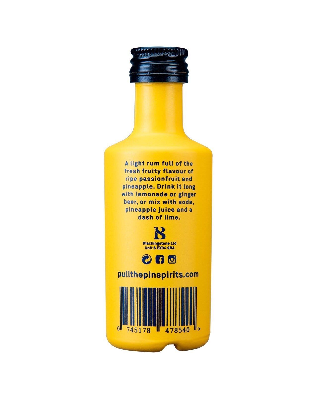 Pull The Pin Rum - Miniature 50mls