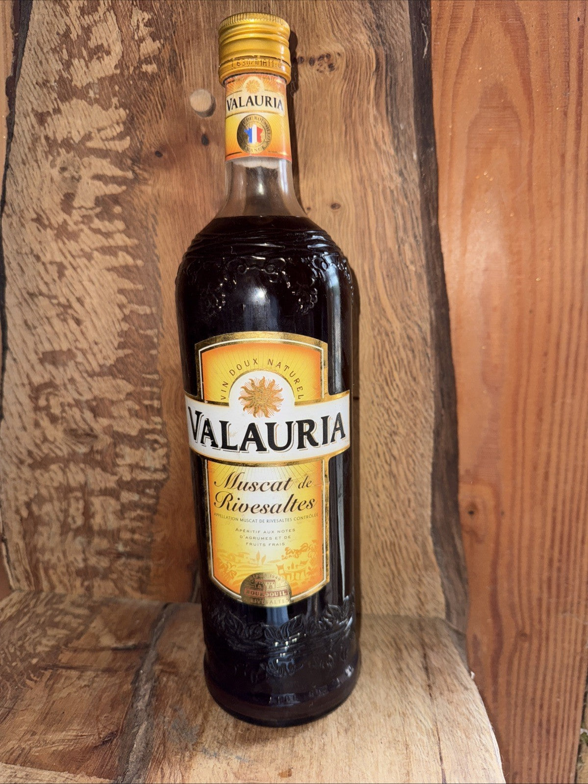 Valauria Muscat De Rivensaltes Sweet desert wine 1L