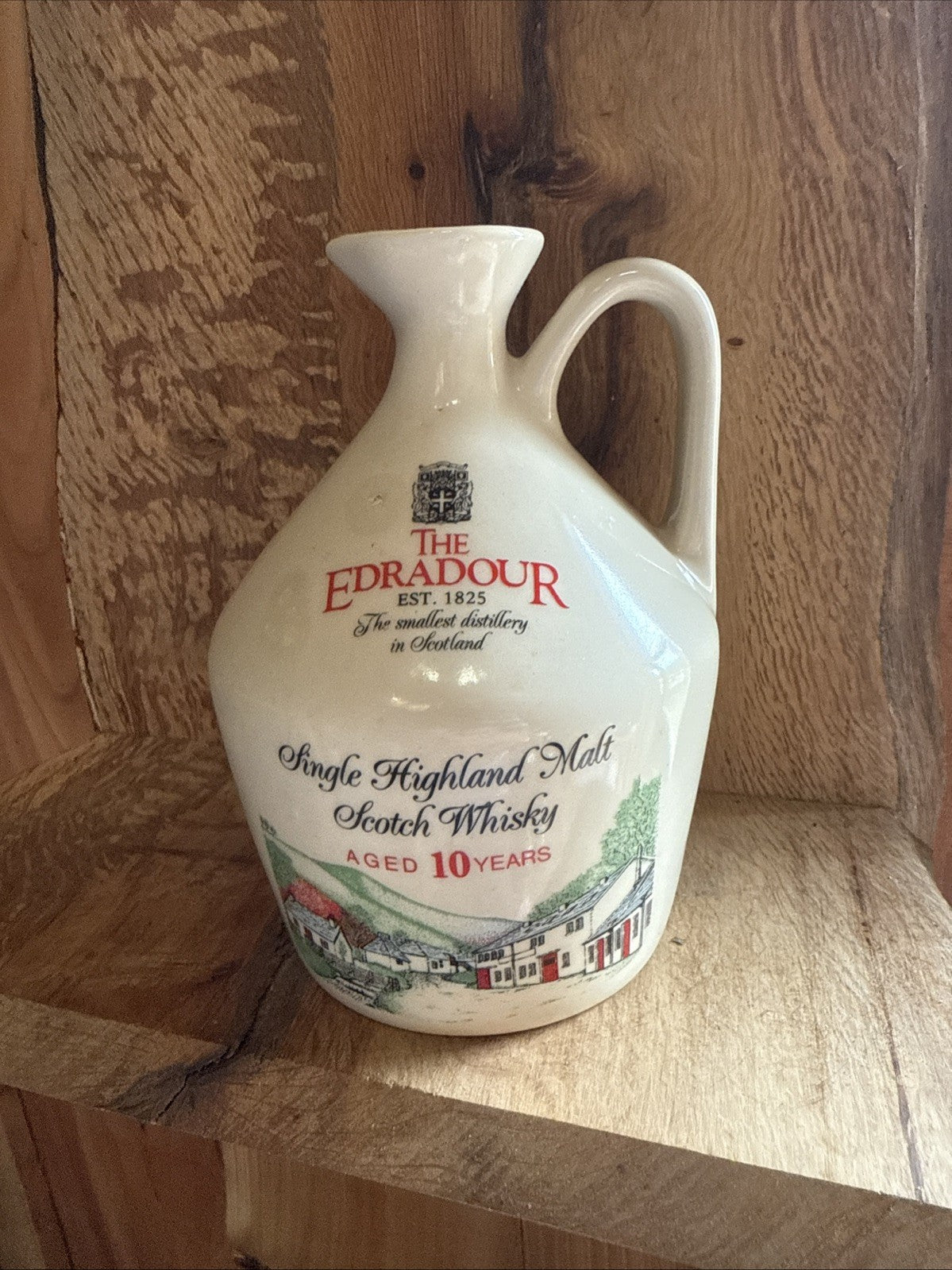 Edradour 10  Year Old 70cl Decanter Full Sealed