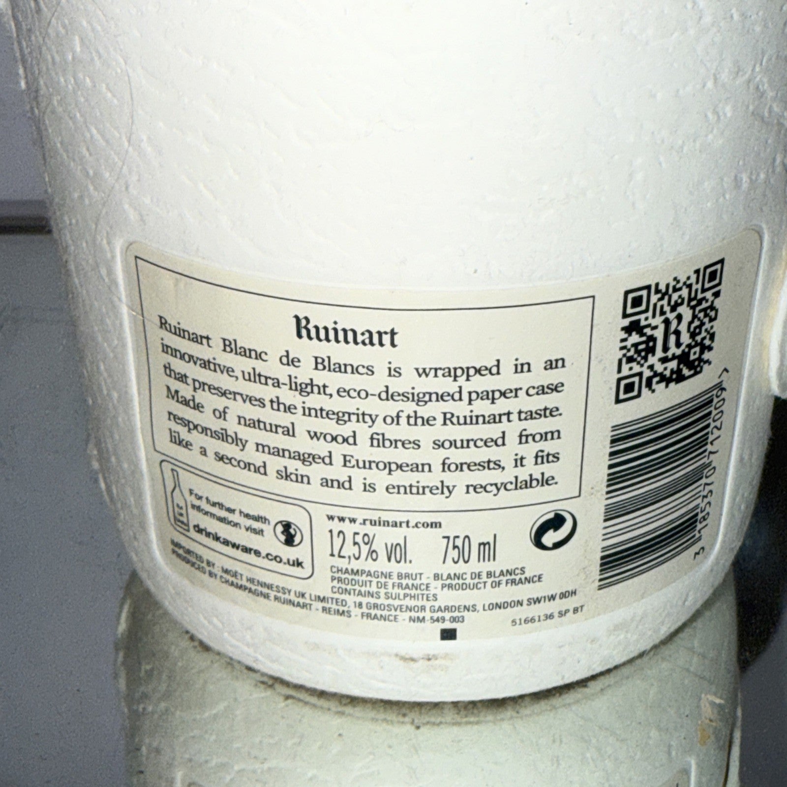 Ruinart Millesime 2011 (?) Second Skin Champagne