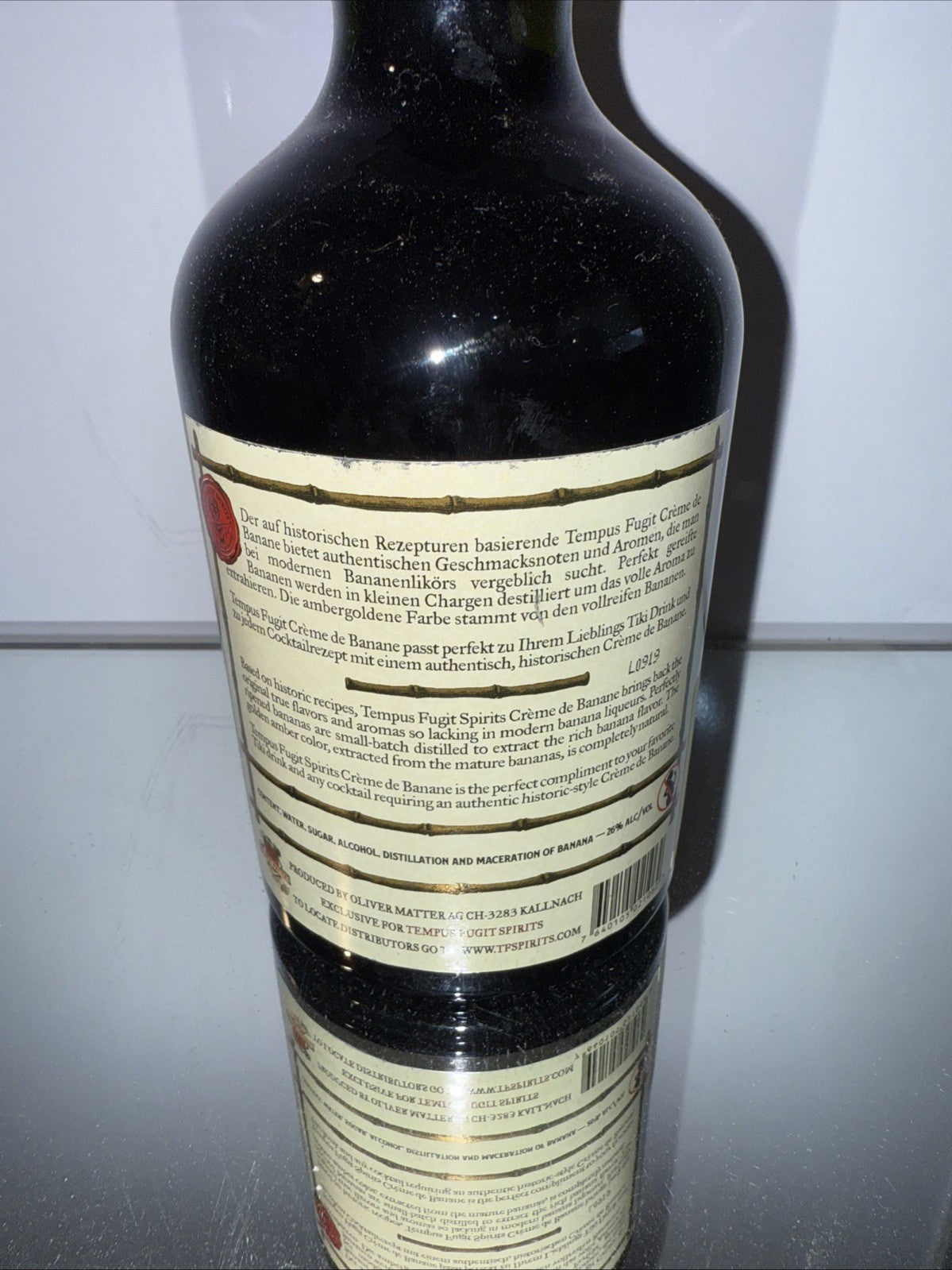 Creme de Banane, Tempus Fugit 700ml 26 Abv