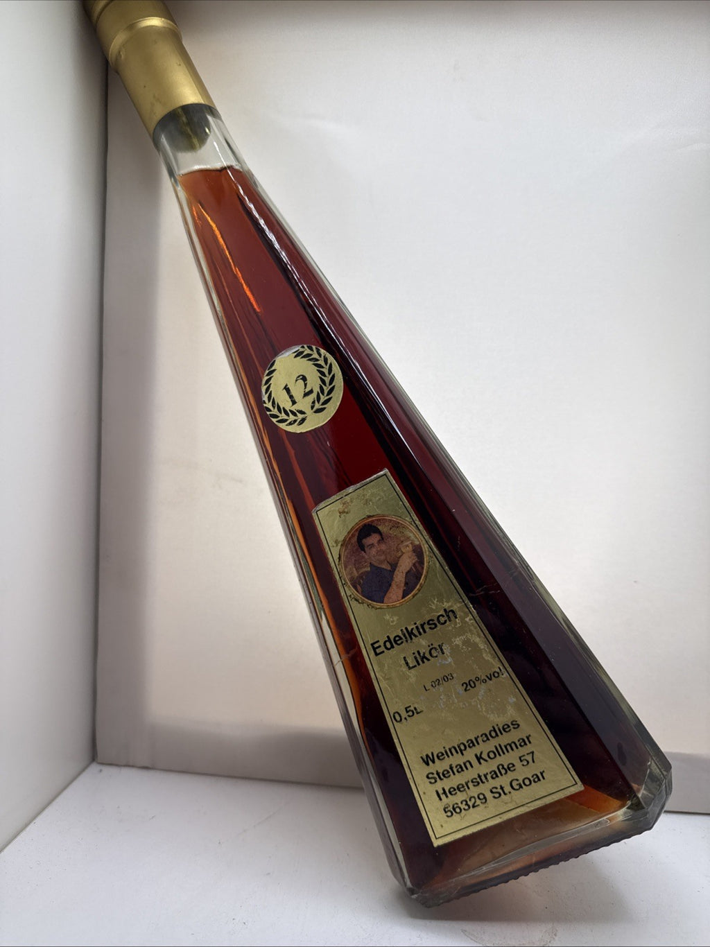 Weinparadies Edelkirsch Likör 50cl 20% German Cherry Liqueur c2003