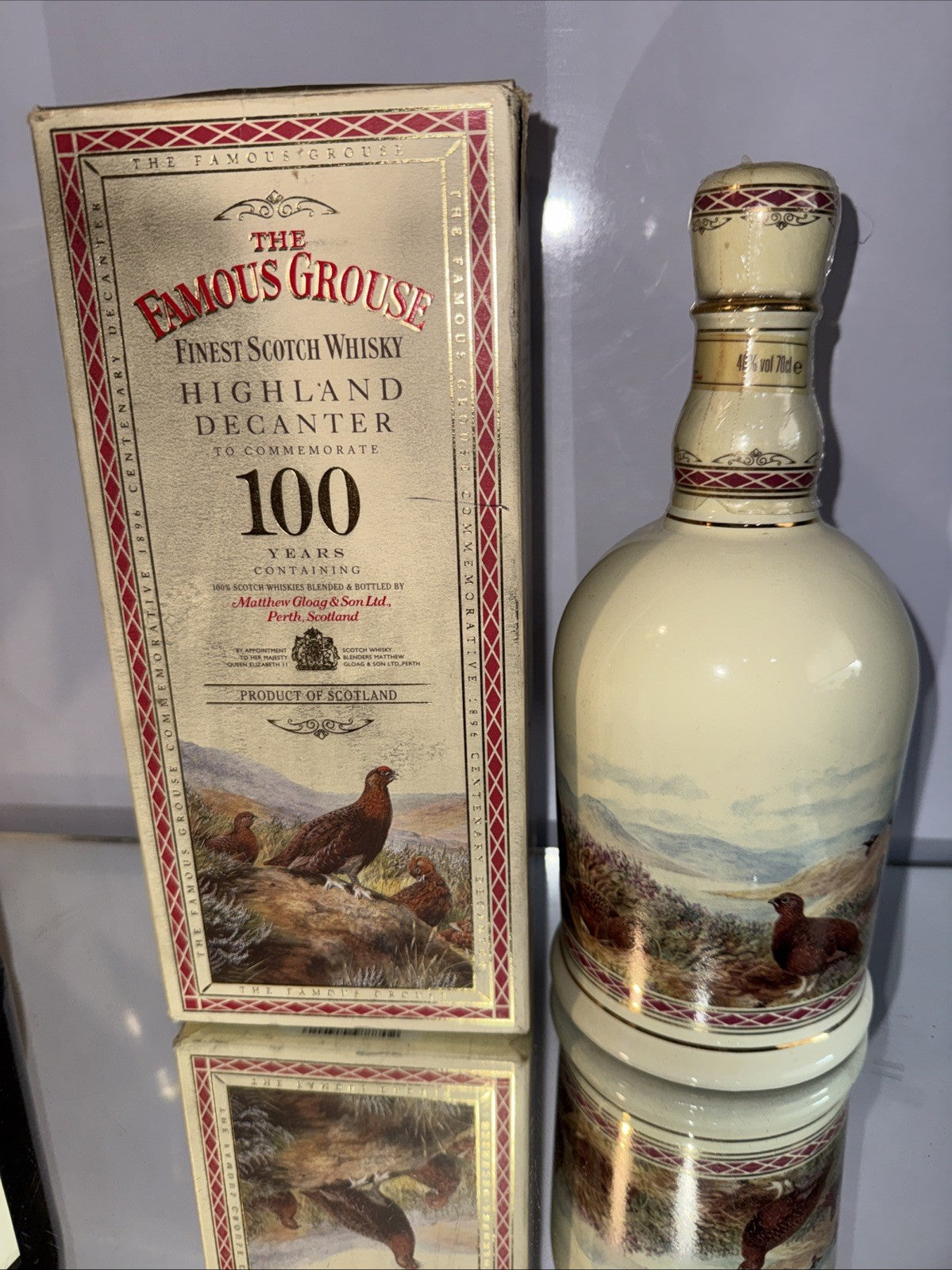 Famous Grouse Full Decanter  From 1996