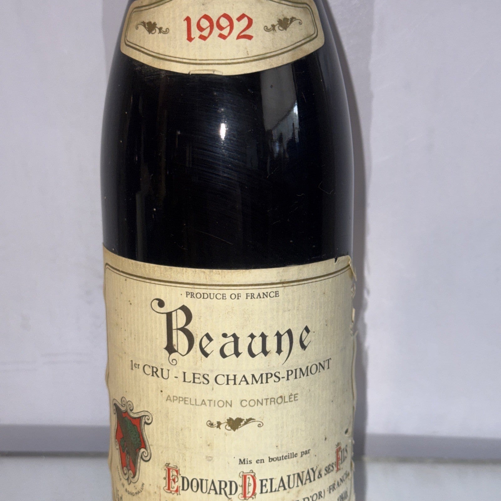 1992 Edouard Delaunay Beaune 1er Cru Les Champimonts