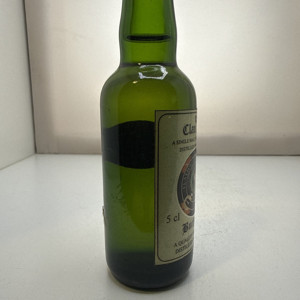 The Clan Malt — Buchanan — 5cl Single Malt Miniature — Green Bottle