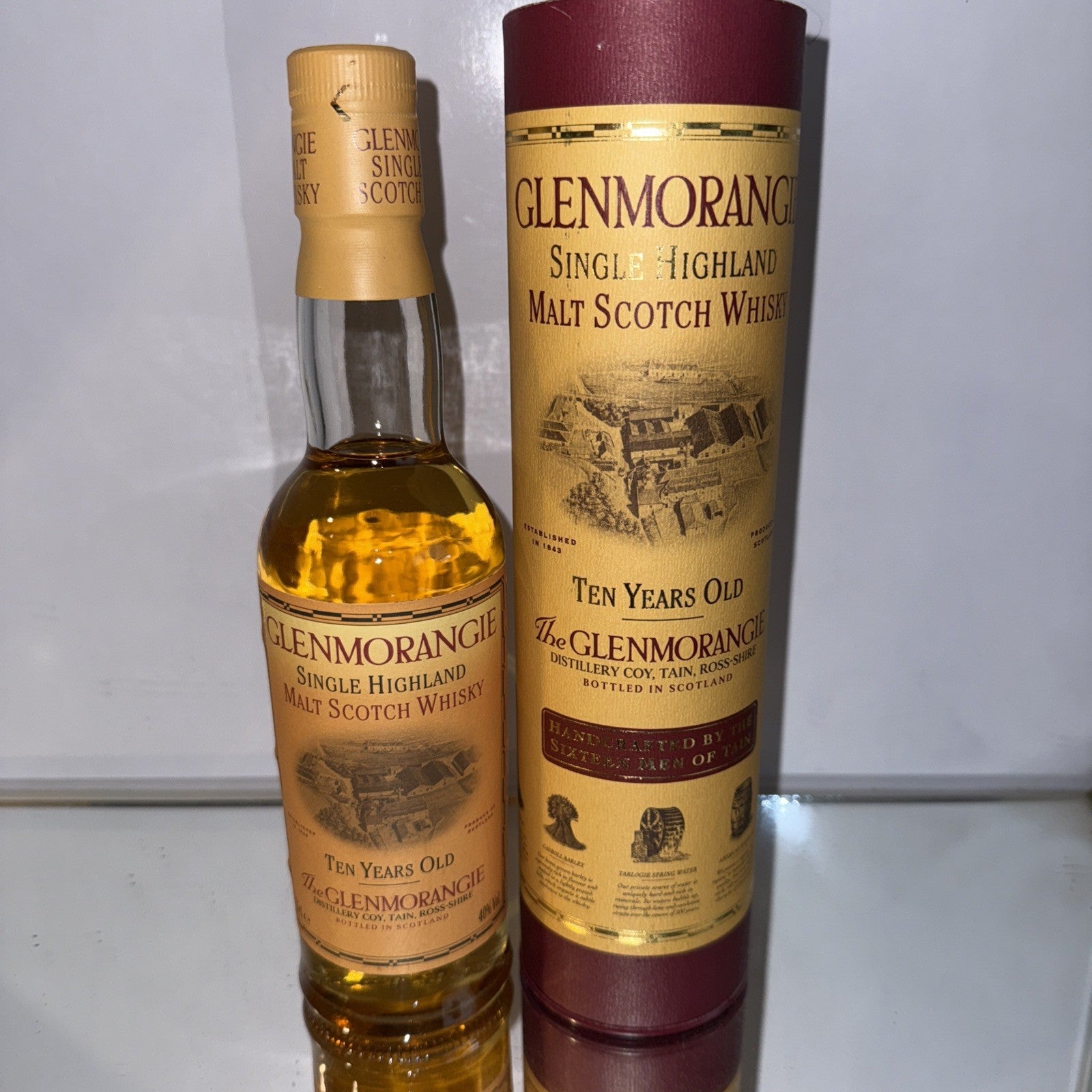 35cl Bottle of 10 year old Glenmorangie single  malt