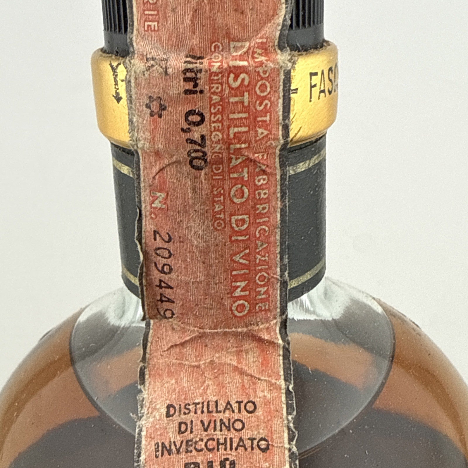 Vecchia Romagna Etichetta Nera Brandy 1980s Vintage Italy – Little