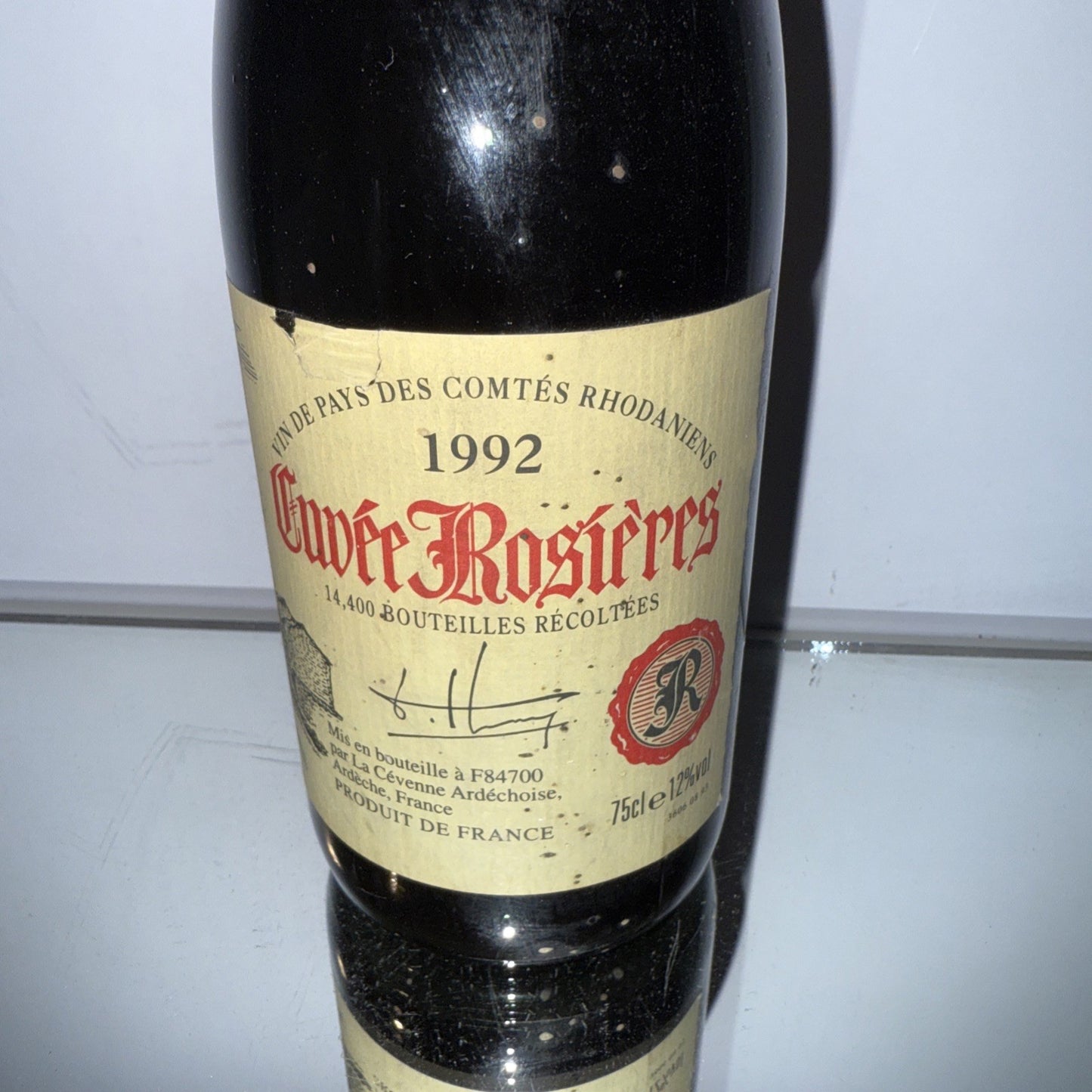Cuvée Rosier 1992 Red French