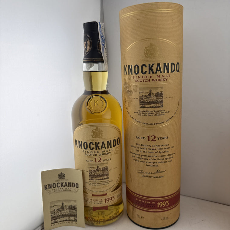 Knockando 1993 12 Year Old Single Malt Whisky 70cl 43% Boxed