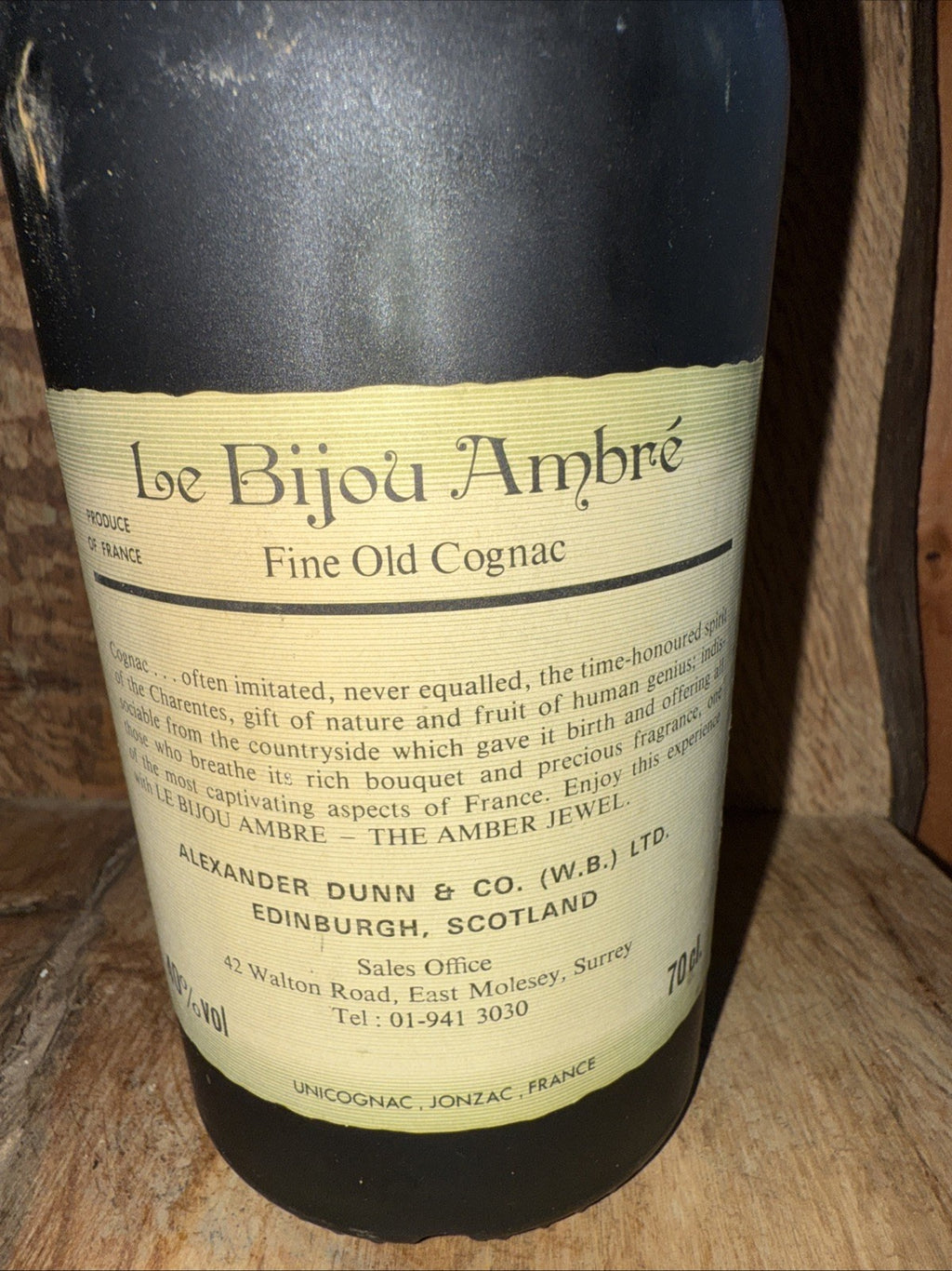 Le Bijou Ambre Fine Old Cognac